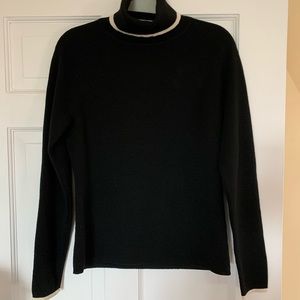 Loft merino wool & cashmere turtleneck sweater.